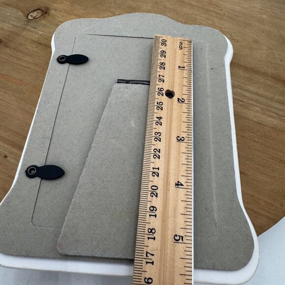 Porcelain Picture Photo Frame Floral detail cottage core farmhouse 3.5” x 5” - Picture 11 of 11